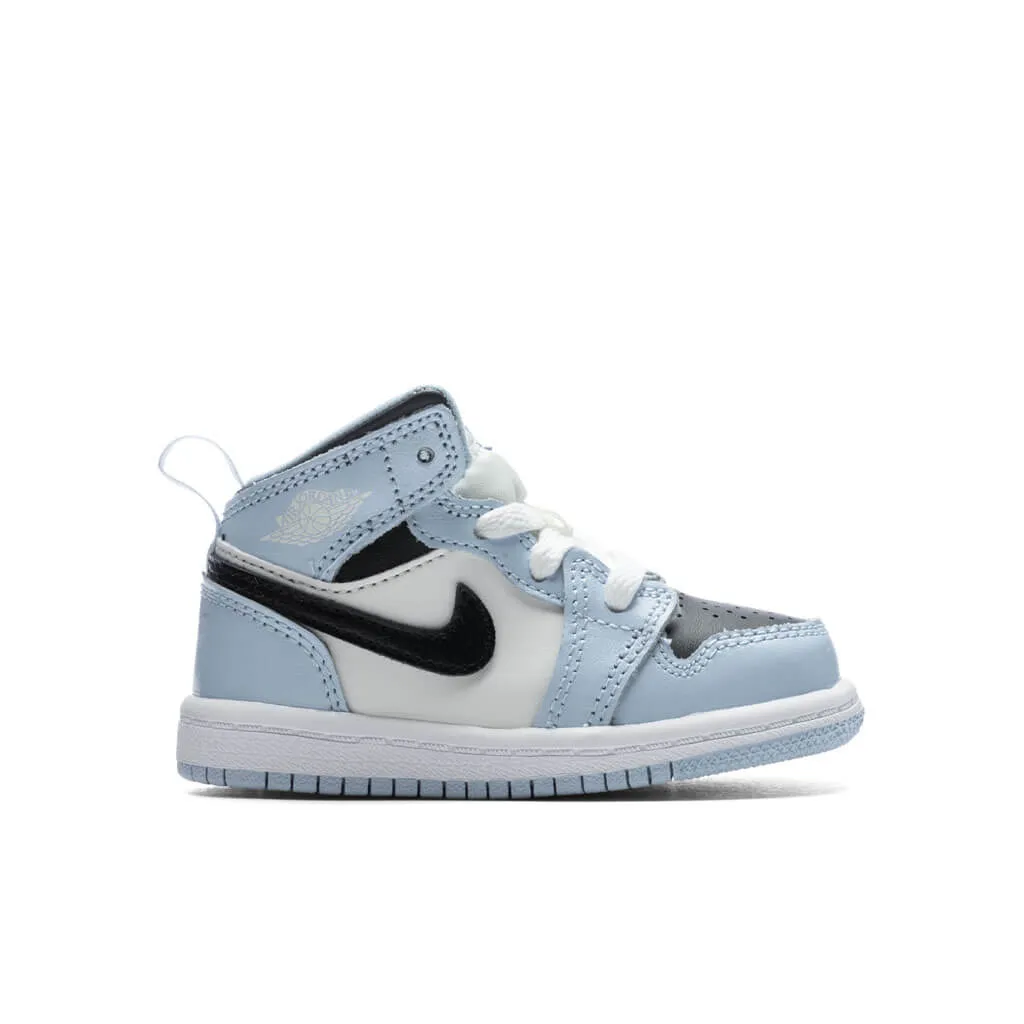 1 Mid (TD) - Ice Blue/Black/White