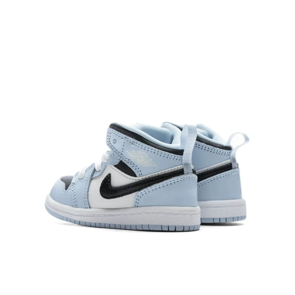 1 Mid (TD) - Ice Blue/Black/White