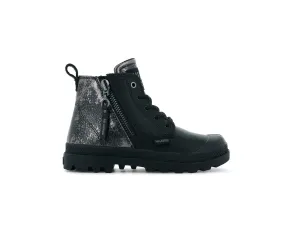 56919-008-M | PAMPA HI ZIP ROCK | BLACK/METAL