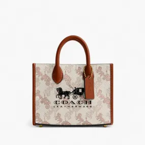 Ace Tote Bag 17 With Horse And Carriage Print