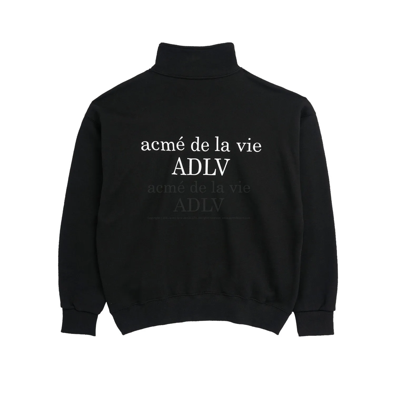 acme de la vie  |Pullovers Unisex Street Style Long Sleeves Plain Cotton Logo