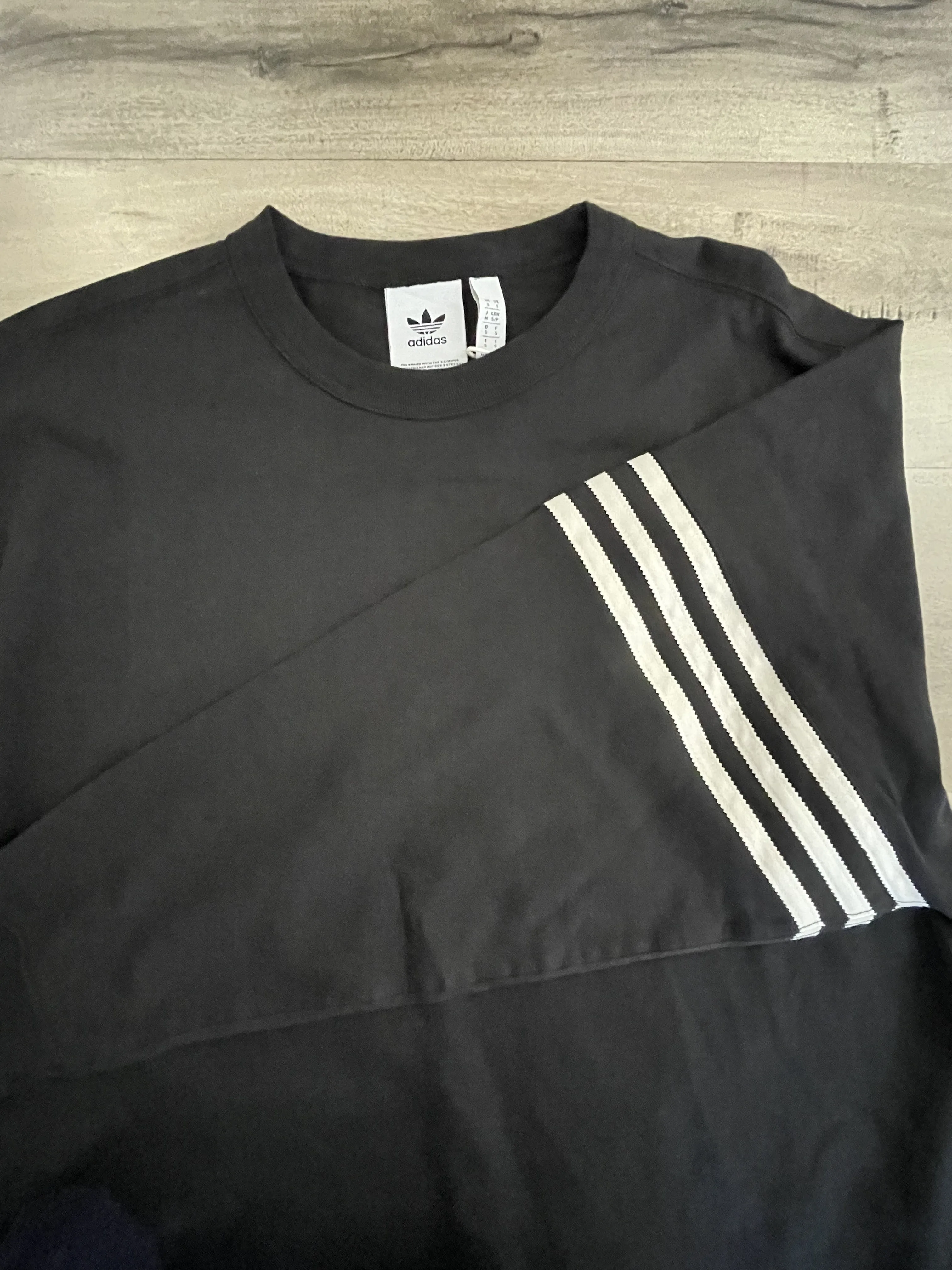 adidas  |Crew Neck Pullovers Unisex Street Style Long Sleeves Plain