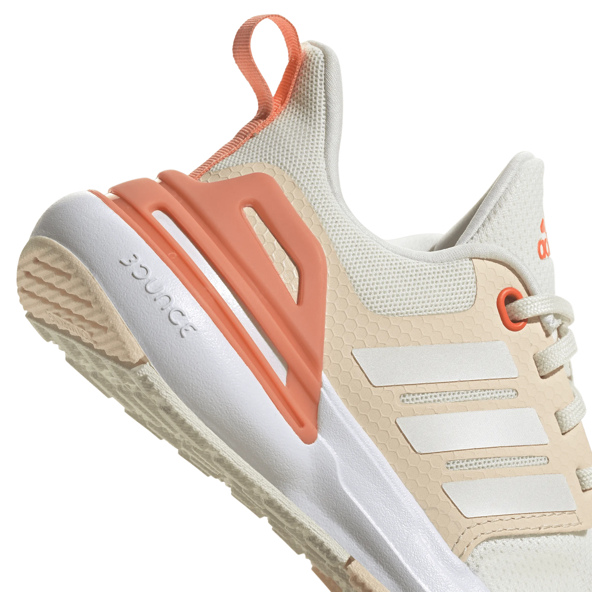 ADIDAS JUNIOR RAPIDASPORT BOUNCE LACE ORANGE SHOES