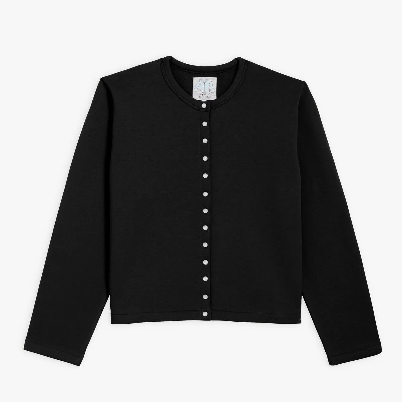 Agnes b  |Casual Style Unisex Street Style Long Sleeves Plain Cotton