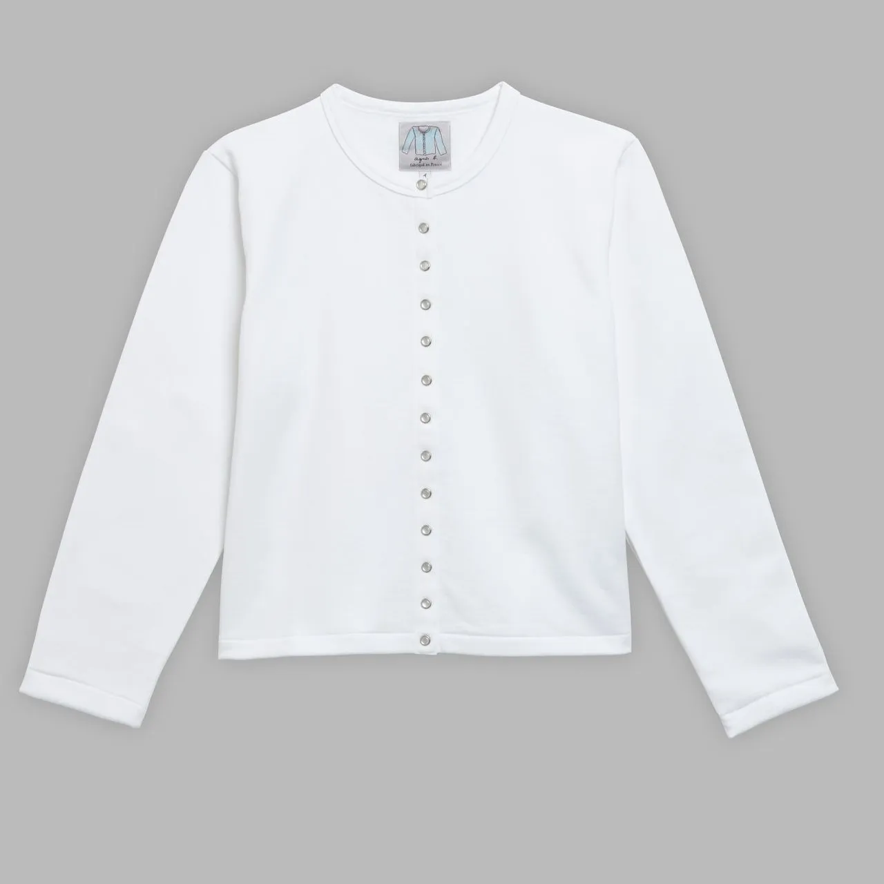 Agnes b  |Casual Style Unisex Street Style Long Sleeves Plain Cotton