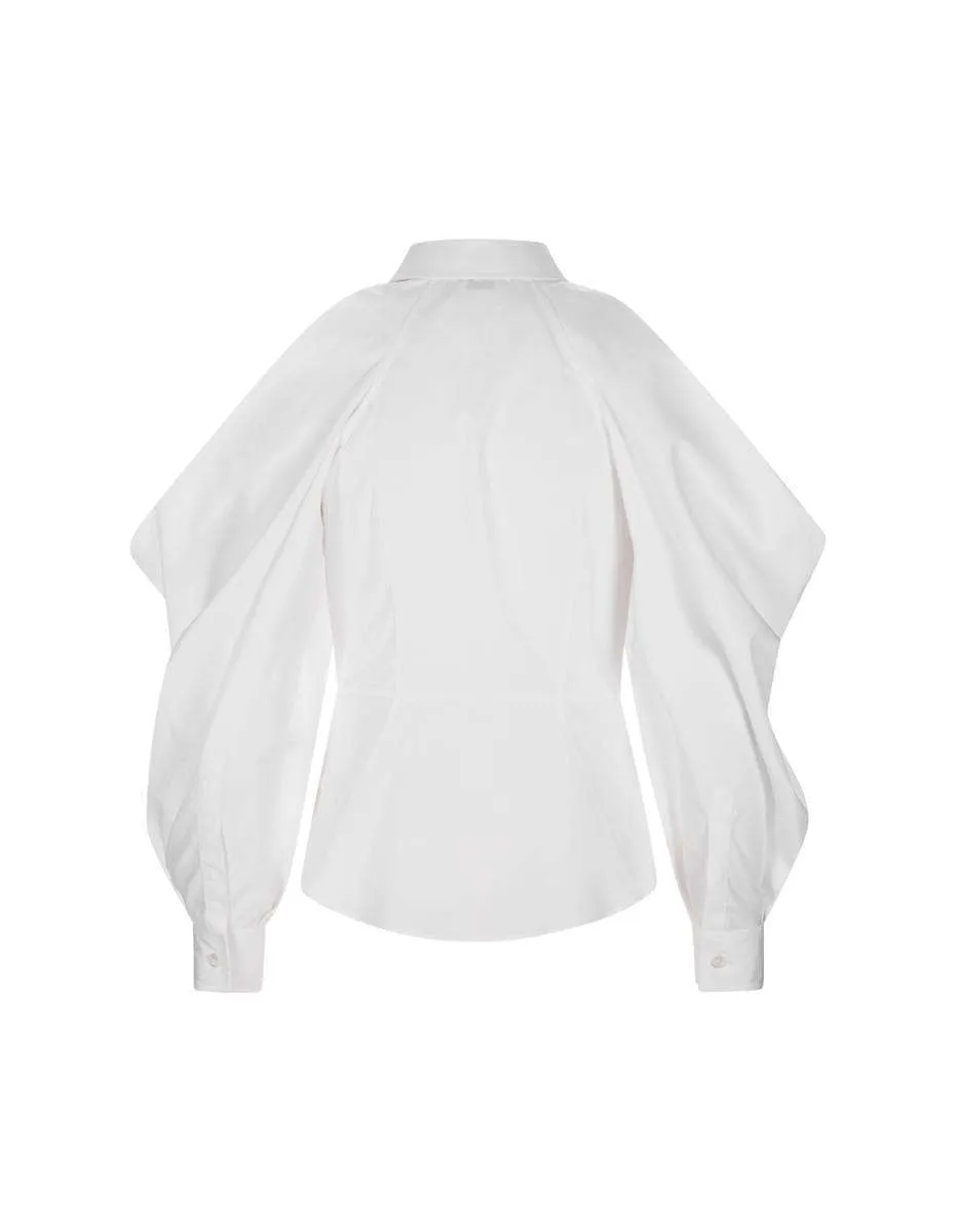 alexander mcqueen  |Casual Style Long Sleeves Plain Cotton Party Style