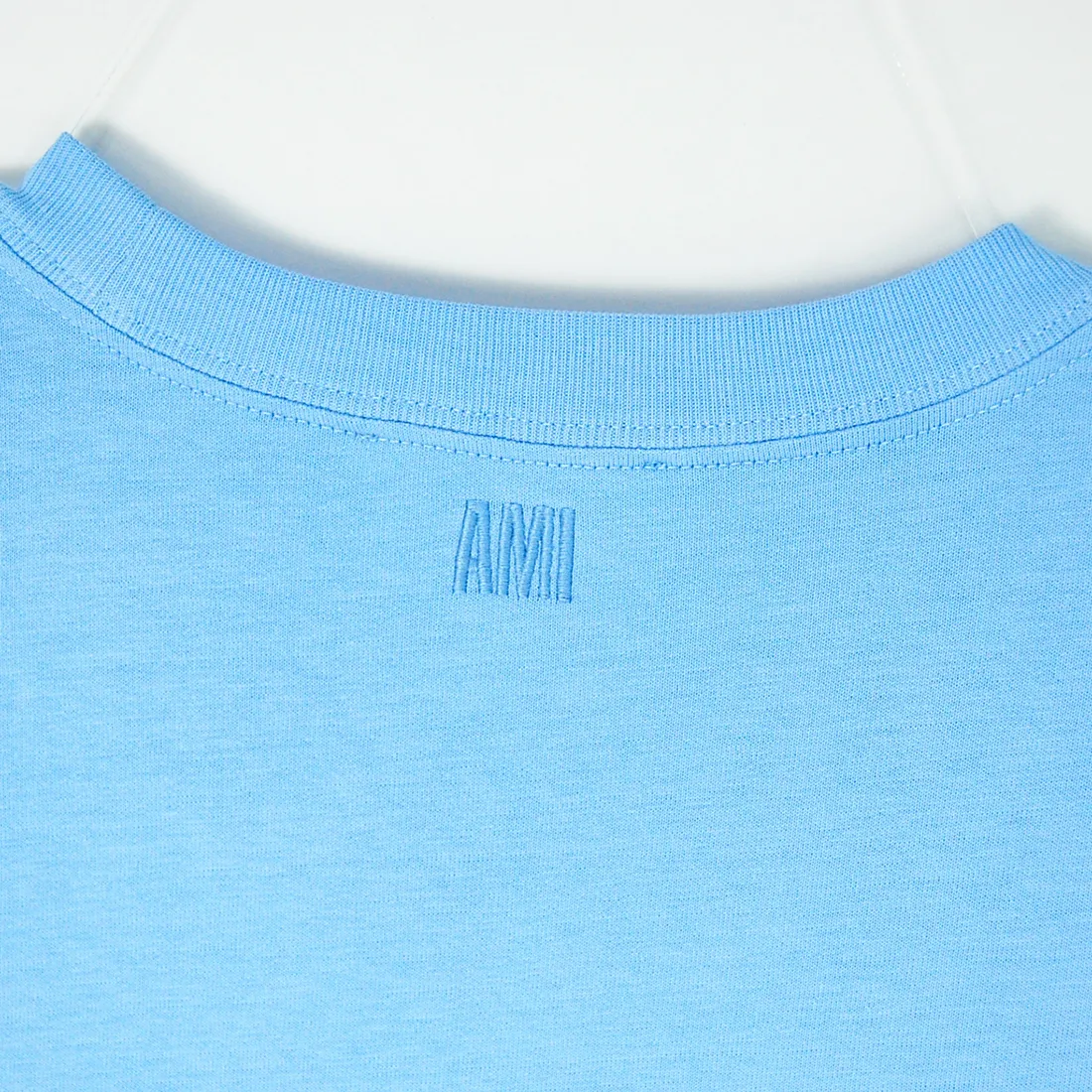 AMI PARIS  |Crew Neck Pullovers Unisex Street Style Short Sleeves Logo