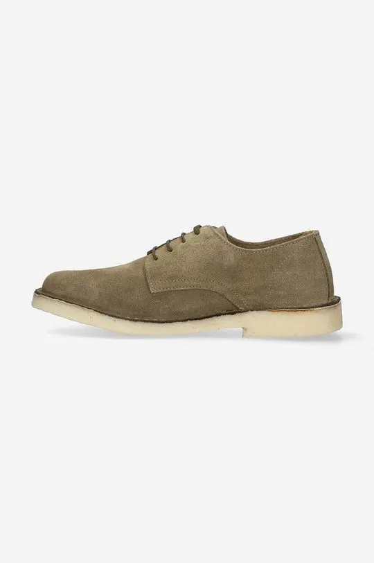 Astorflex suede shoes Derby Uomo men's green color