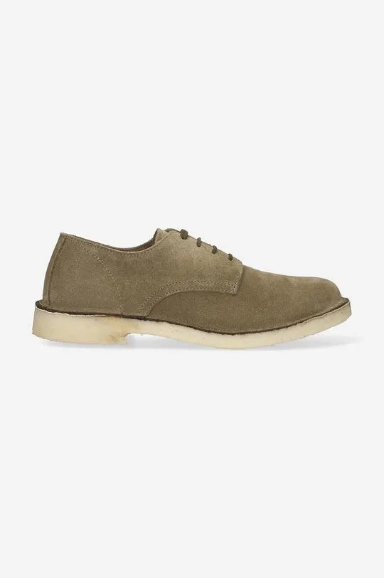 Astorflex suede shoes Derby Uomo men's green color