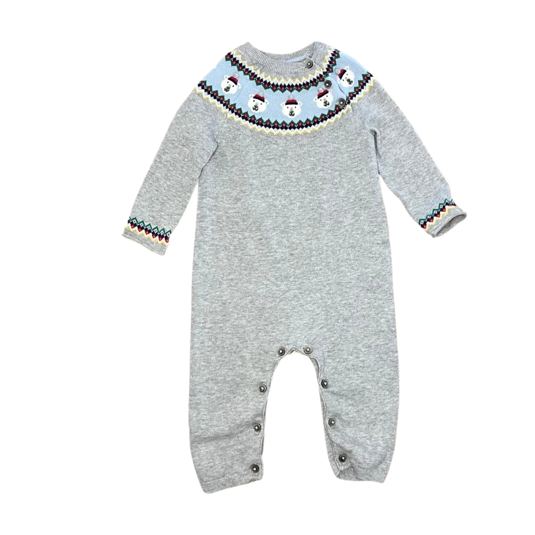 Baby Boden Polar Bear Onesie