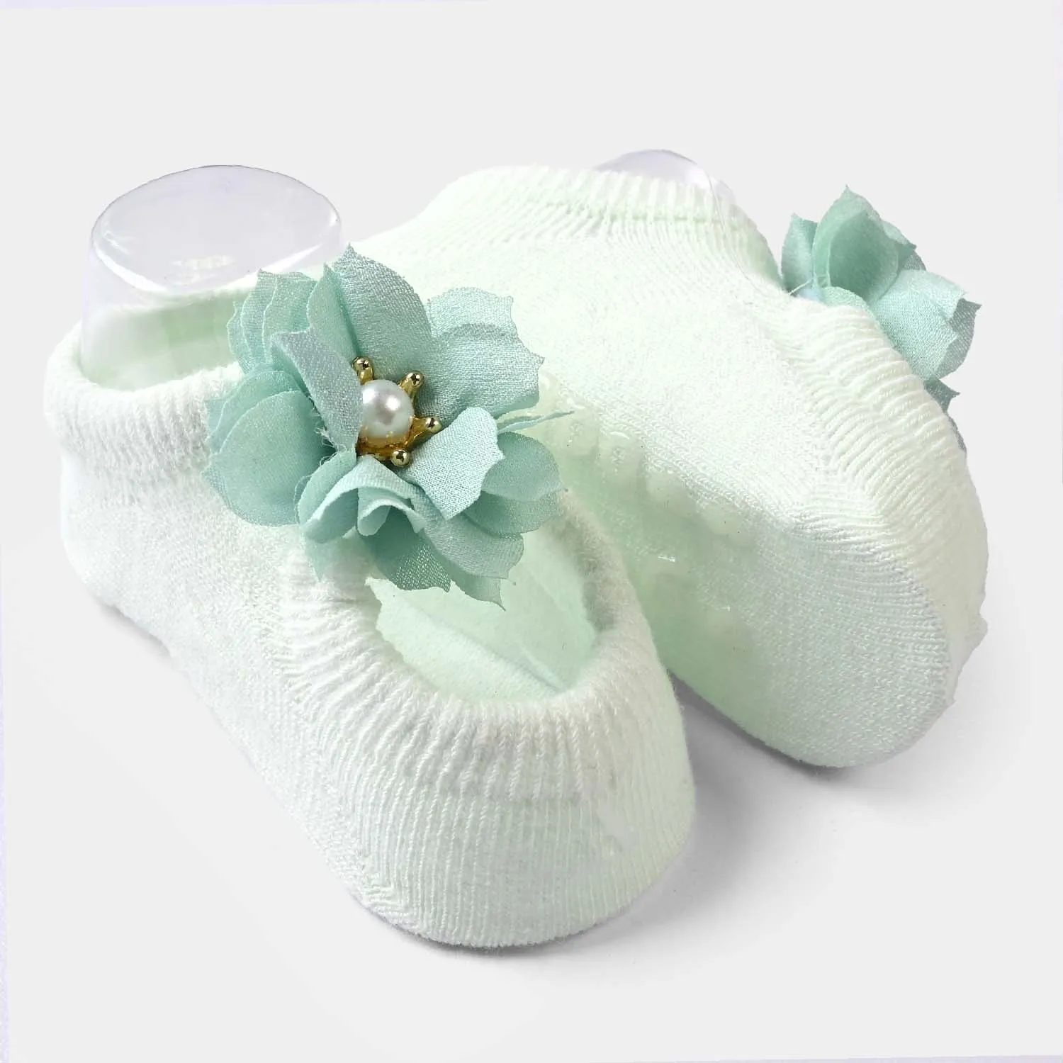 Baby Socks/Booties| Green