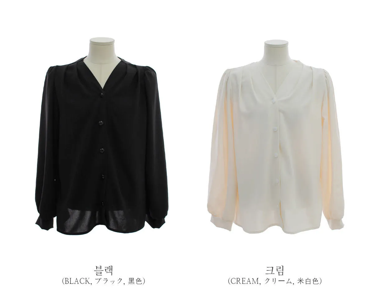 BADDIARY  |Casual Style Long Sleeves Plain Party Style Office Style