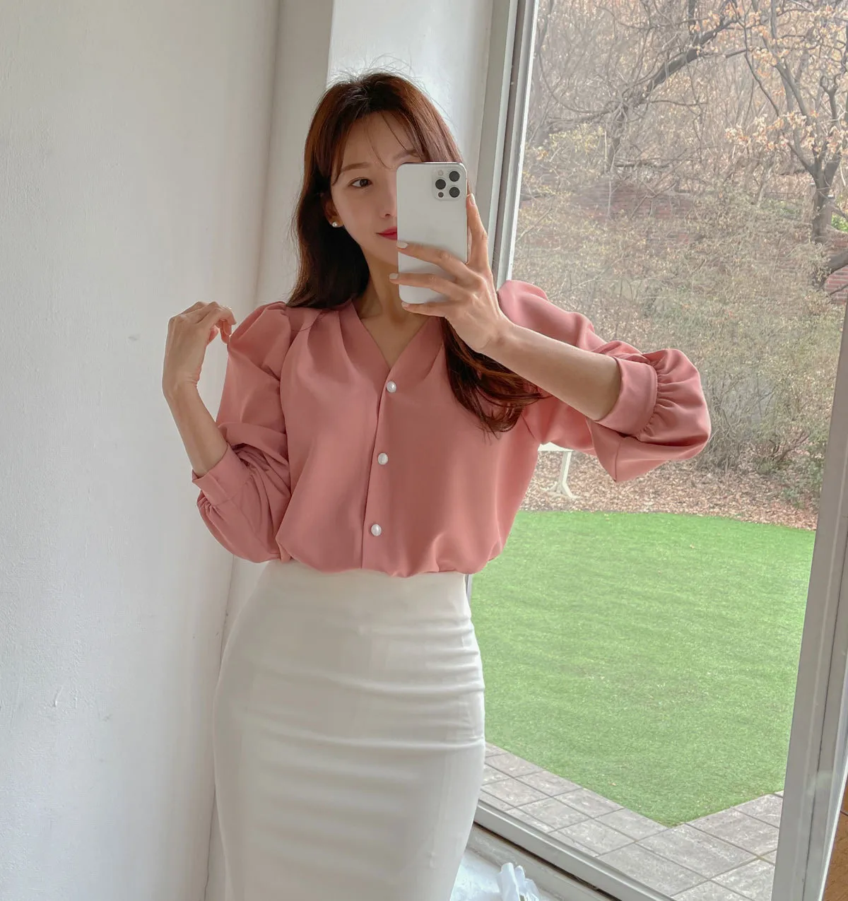 BADDIARY  |Casual Style Long Sleeves Plain Party Style Office Style