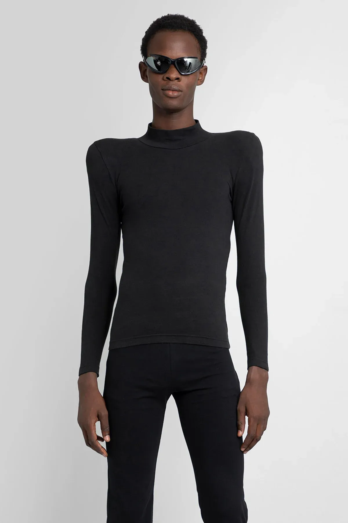 BALENCIAGA  |Pullovers Nylon Blended Fabrics Street Style Long Sleeves