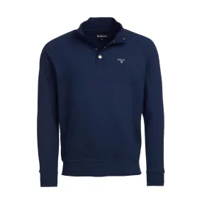 Barbour - Half Snap Jumper in Navy