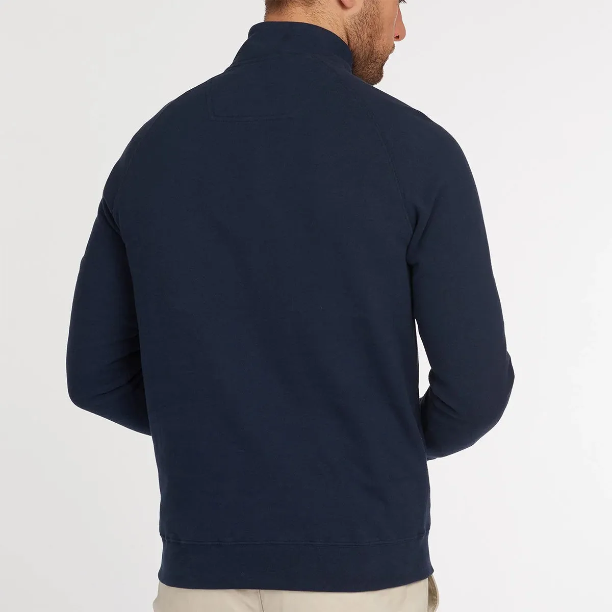 Barbour - Half Snap Jumper in Navy