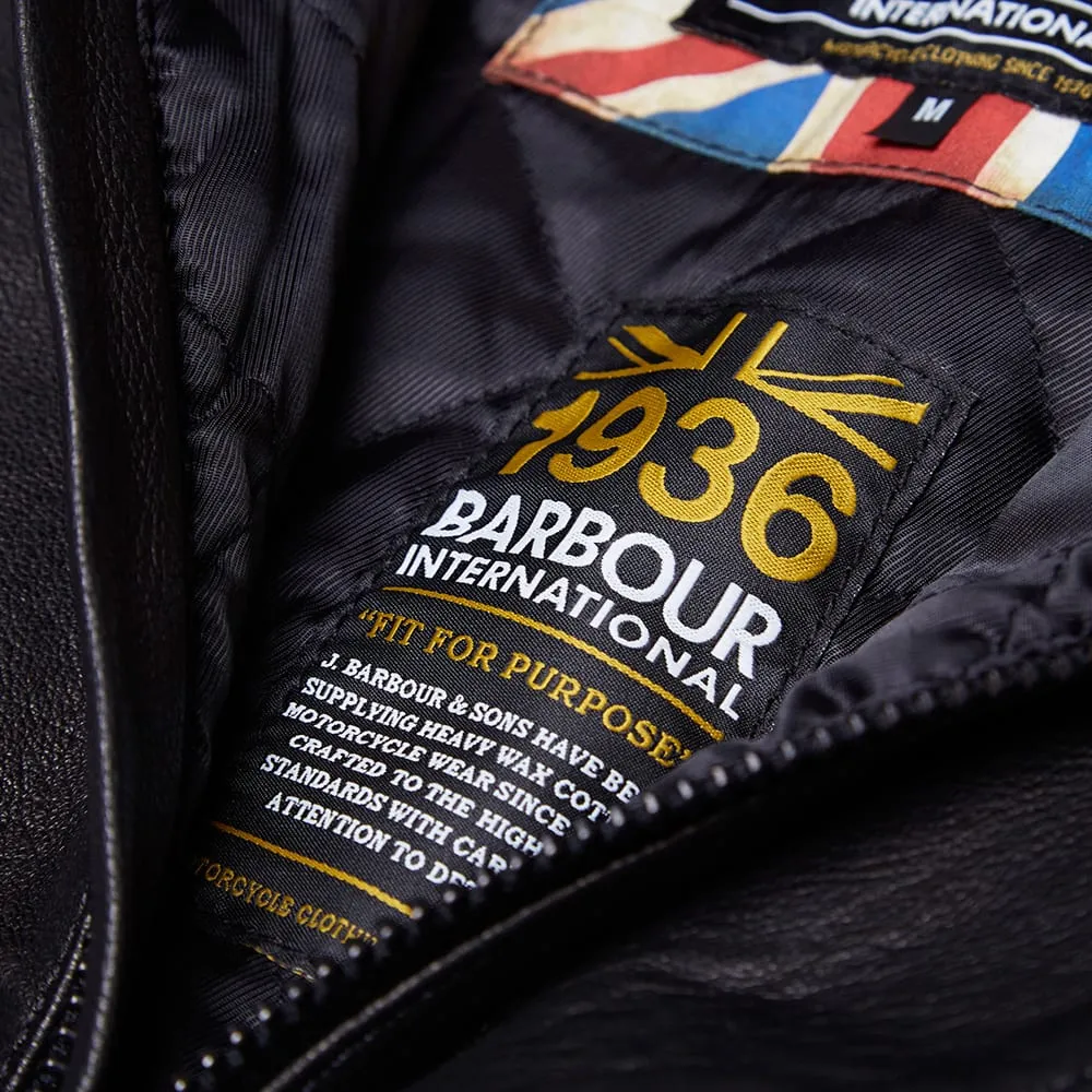 Barbour International Saddler JacketBlack