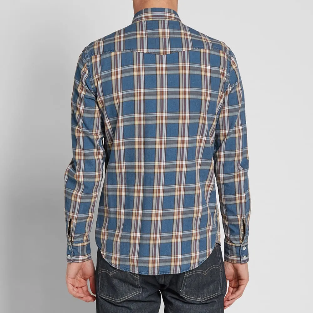 Barbour Steve McQueen Thompson ShirtIndigo