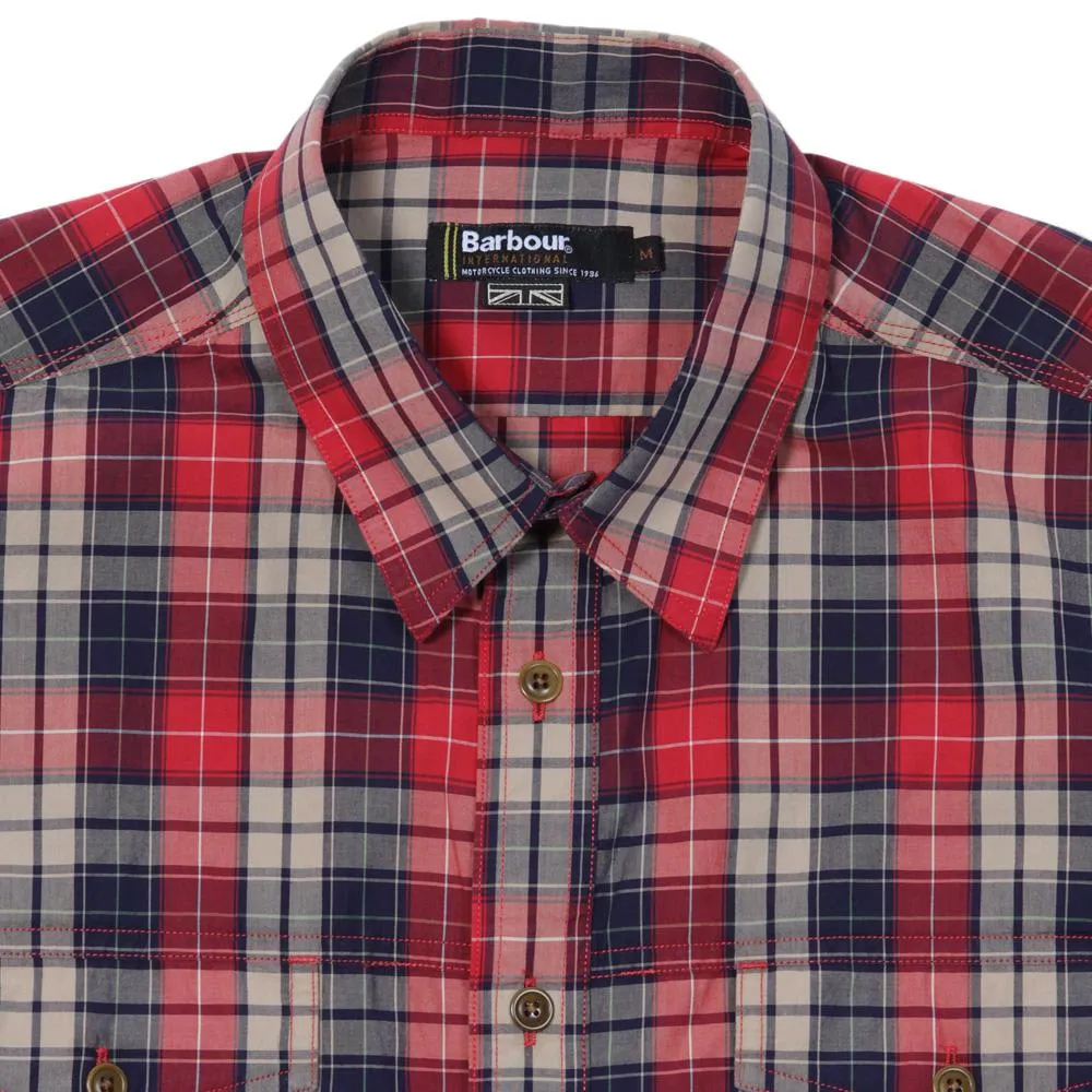 Barbour Union ShirtRed Check