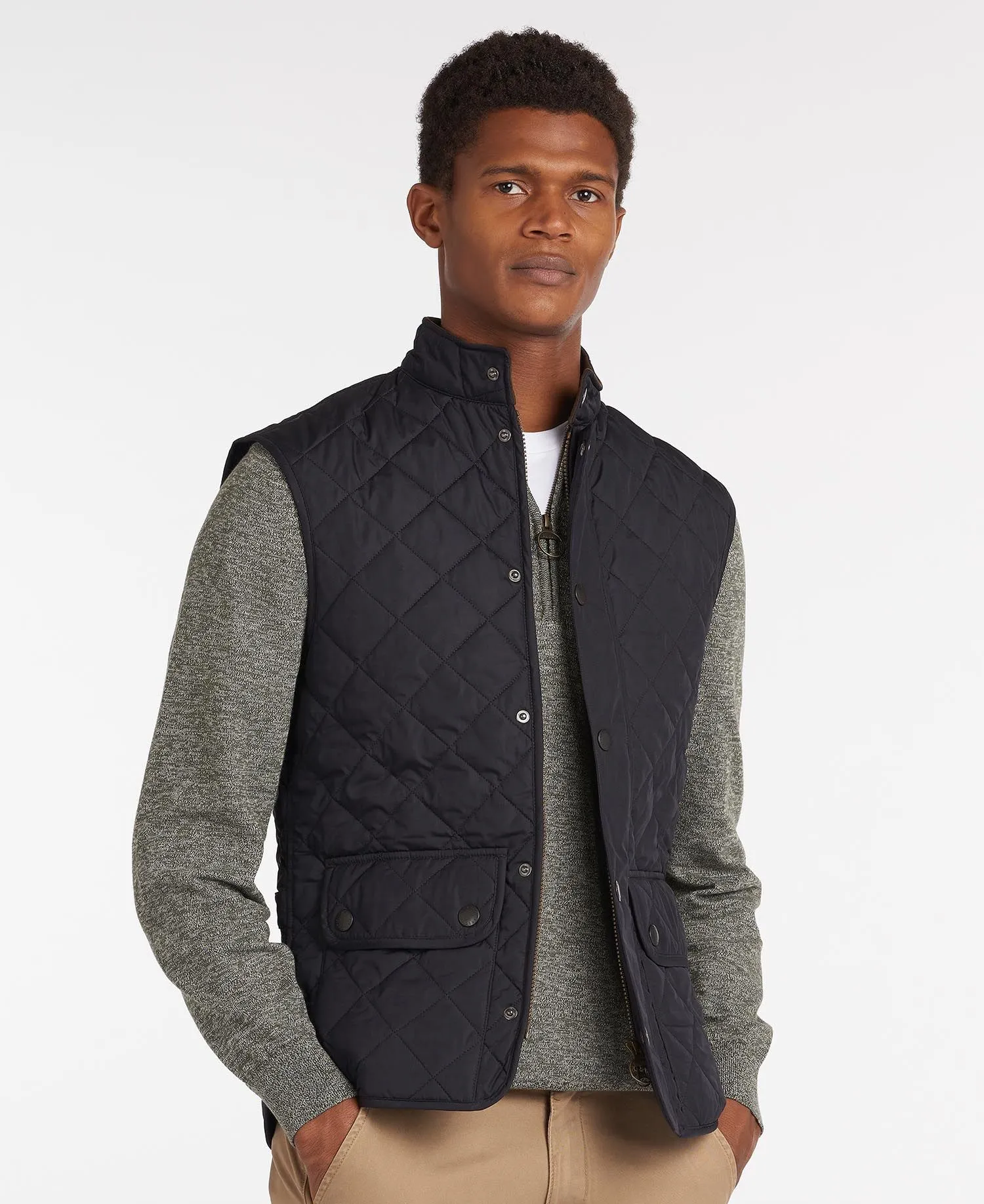 Barbour Veste sans manches Lowerdale Navy