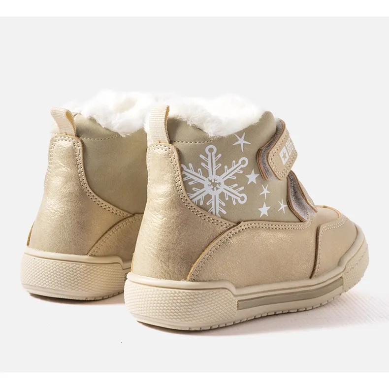 Big Star KK374189 children's snow boots beige