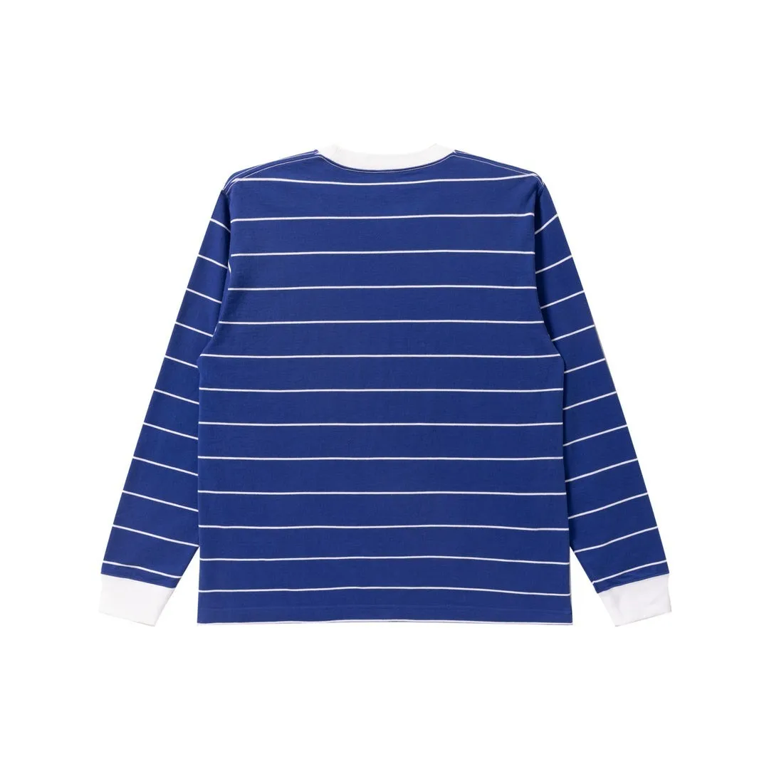 BlackEyePatch  |Crew Neck Pullovers Stripes Street Style Long Sleeves Cotton