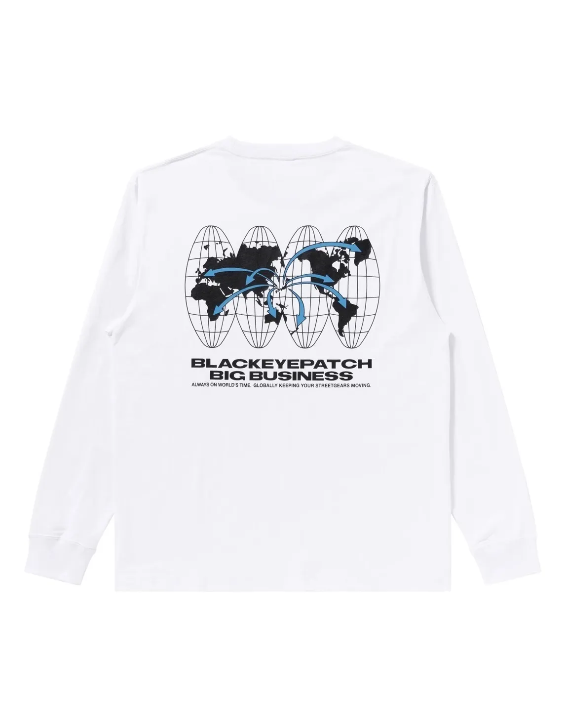 BlackEyePatch  |Crew Neck Pullovers Unisex Street Style Long Sleeves