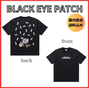 BlackEyePatch  |Pullovers Unisex Street Style Cotton Short Sleeves Logo