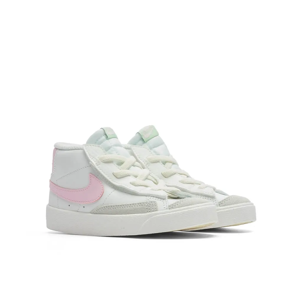 Blazer Mid '77 (TD) - Summit White/Pink Foam/Coconut Milk