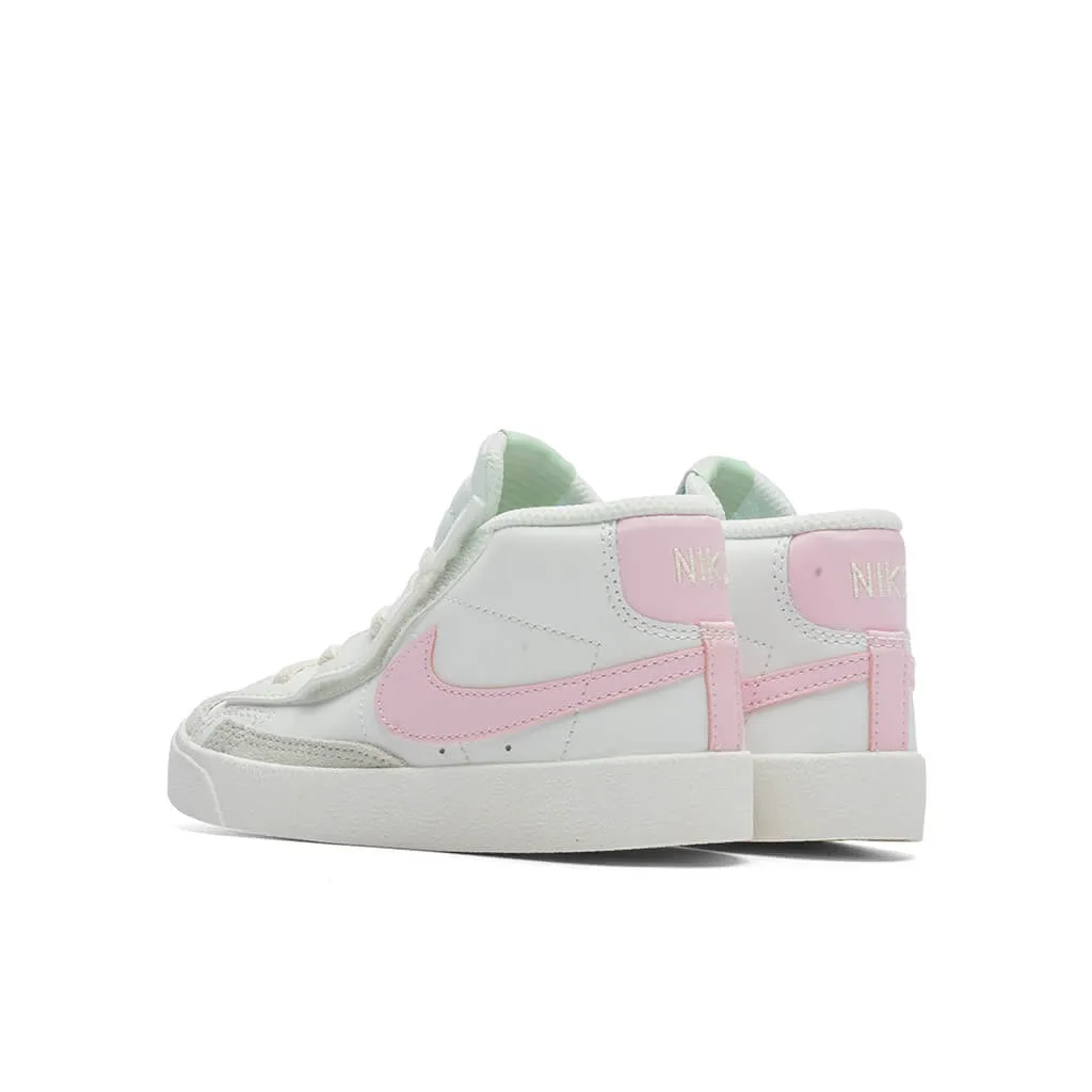 Blazer Mid '77 (TD) - Summit White/Pink Foam/Coconut Milk