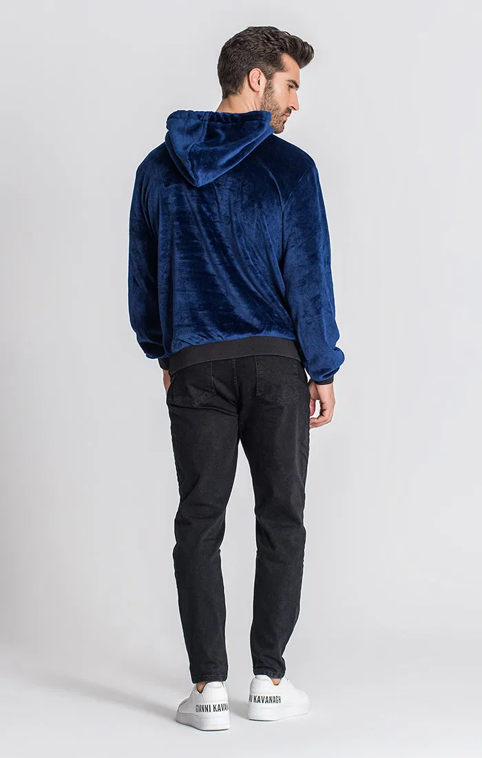 Blue iD Sherpa Hoodie