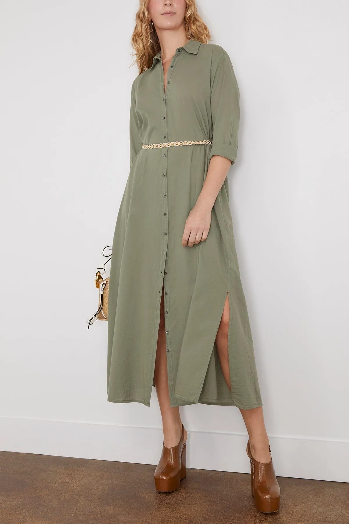 Boden Dress in Mossy