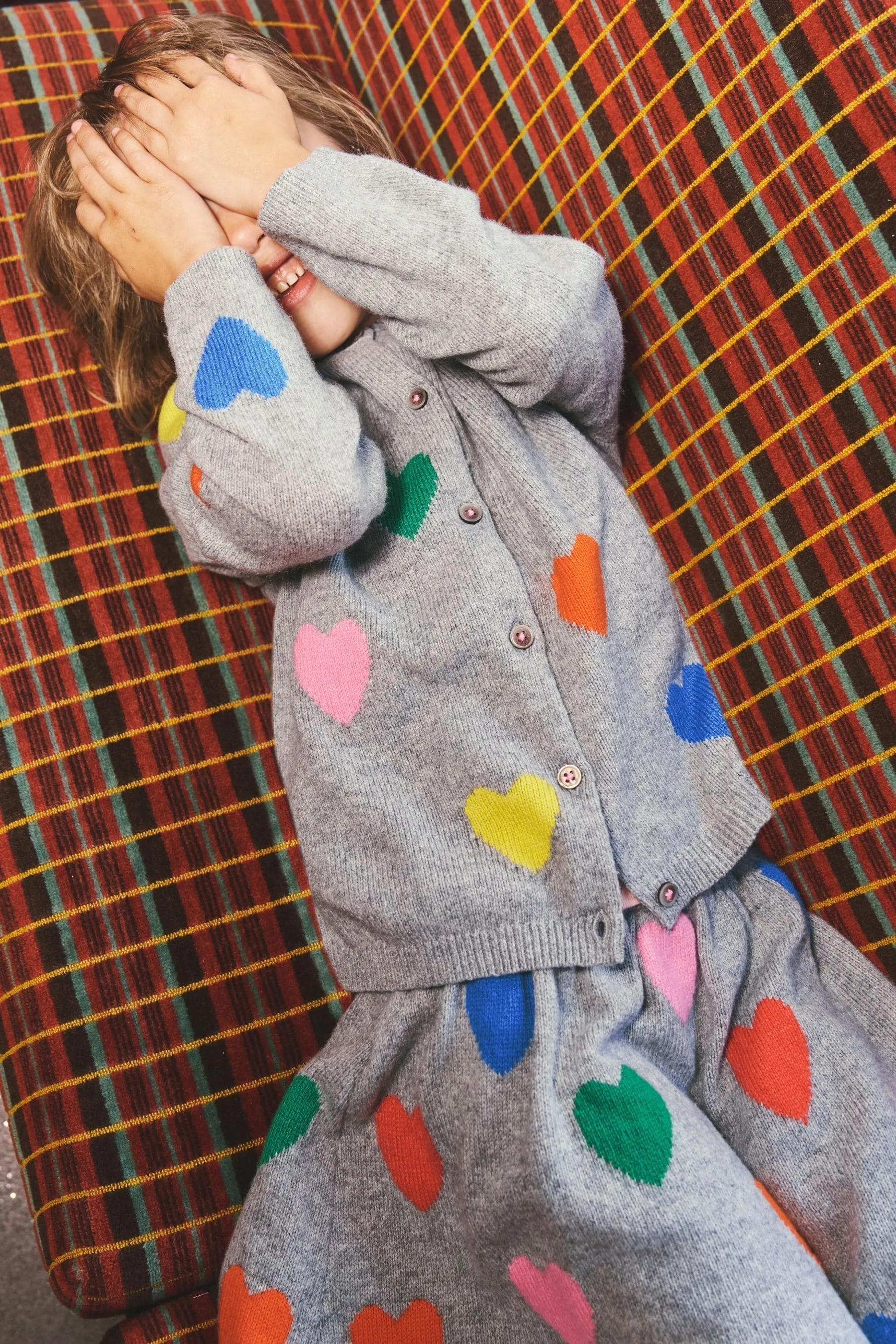 Boden Grey Joyful Cardigan