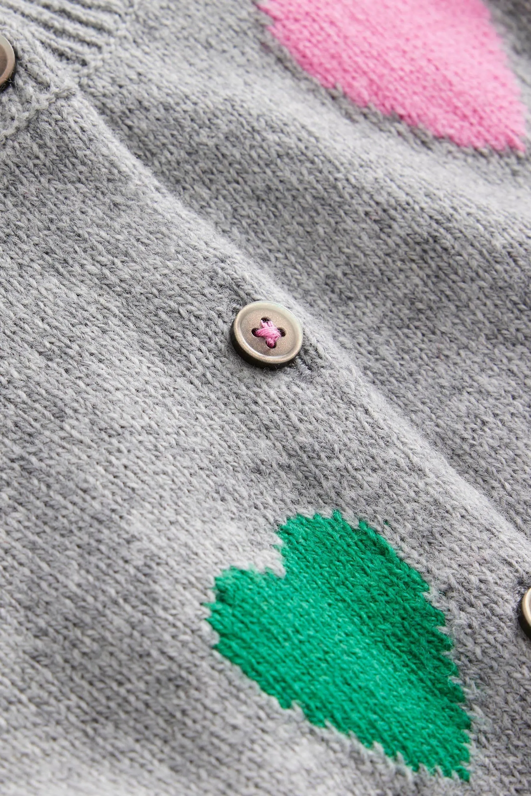 Boden Grey Joyful Cardigan