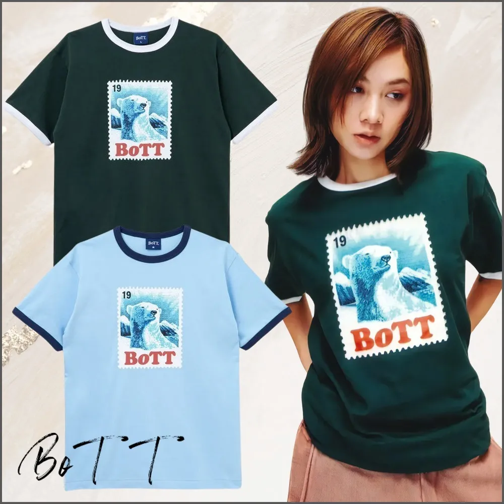 BoTT  |Crew Neck Pullovers Unisex Street Style Cotton Short Sleeves