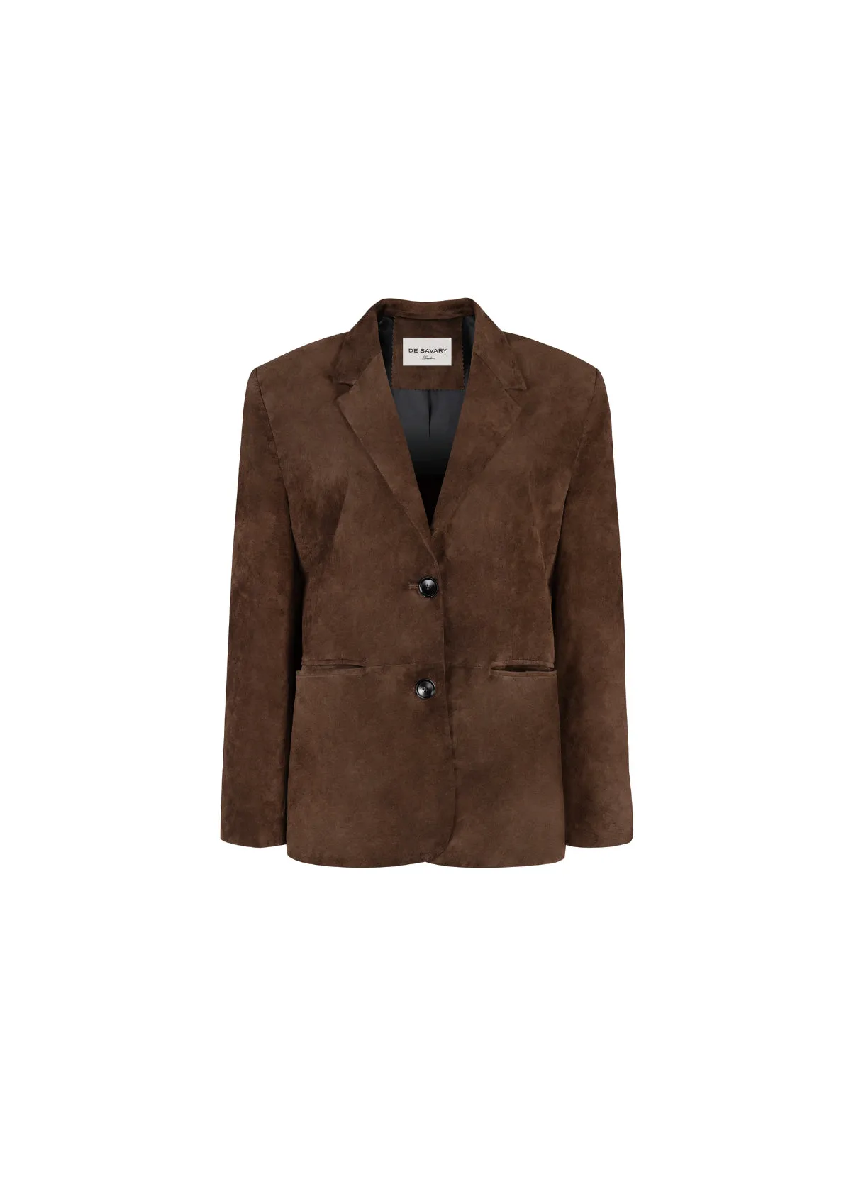 Brown Suede Blazer