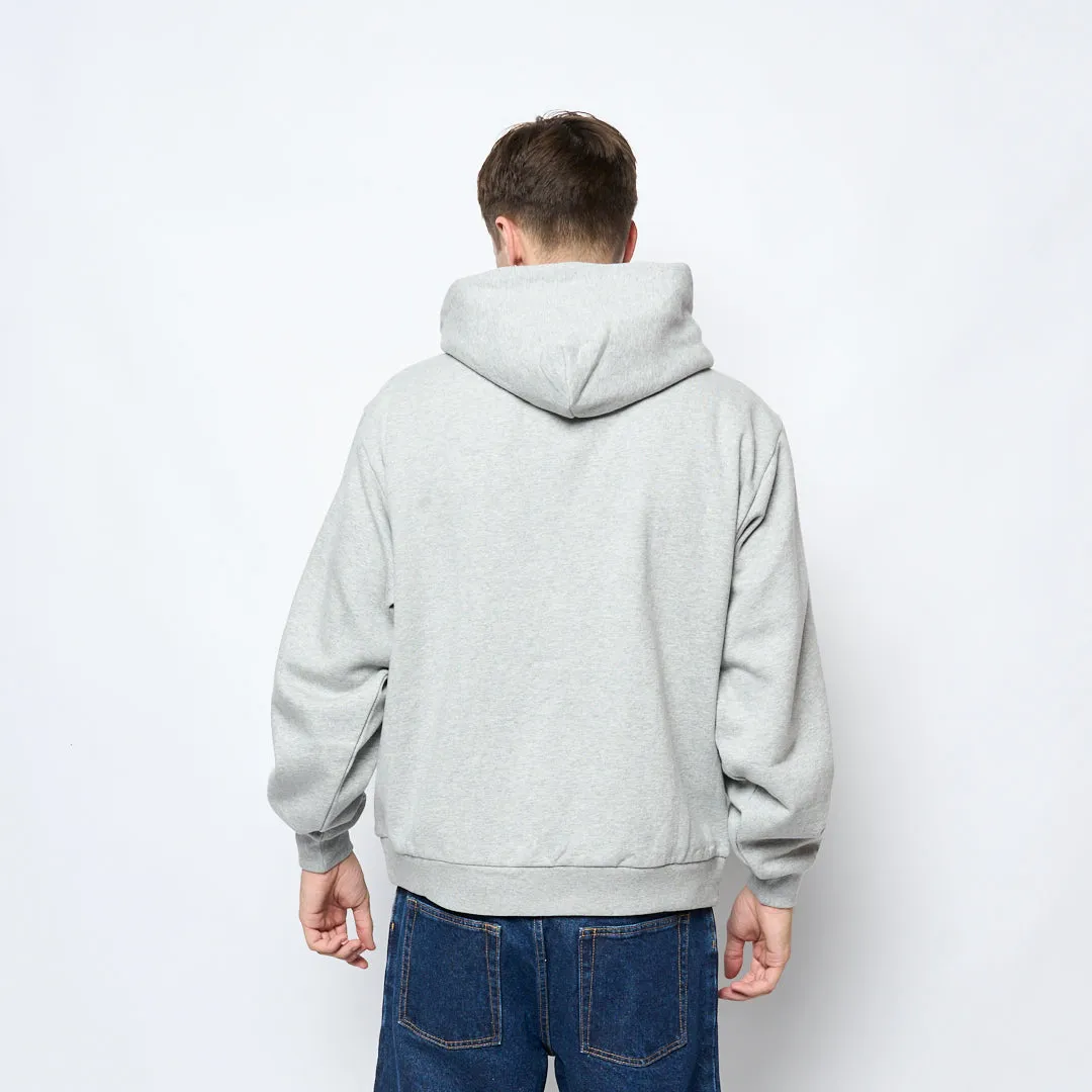 Bye Jeremy - Bye Zip Hoodie (Heather Grey)