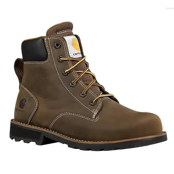 Carhartt Women’s Frontier 6″ Water Resistant Steel Toe Brown Boot