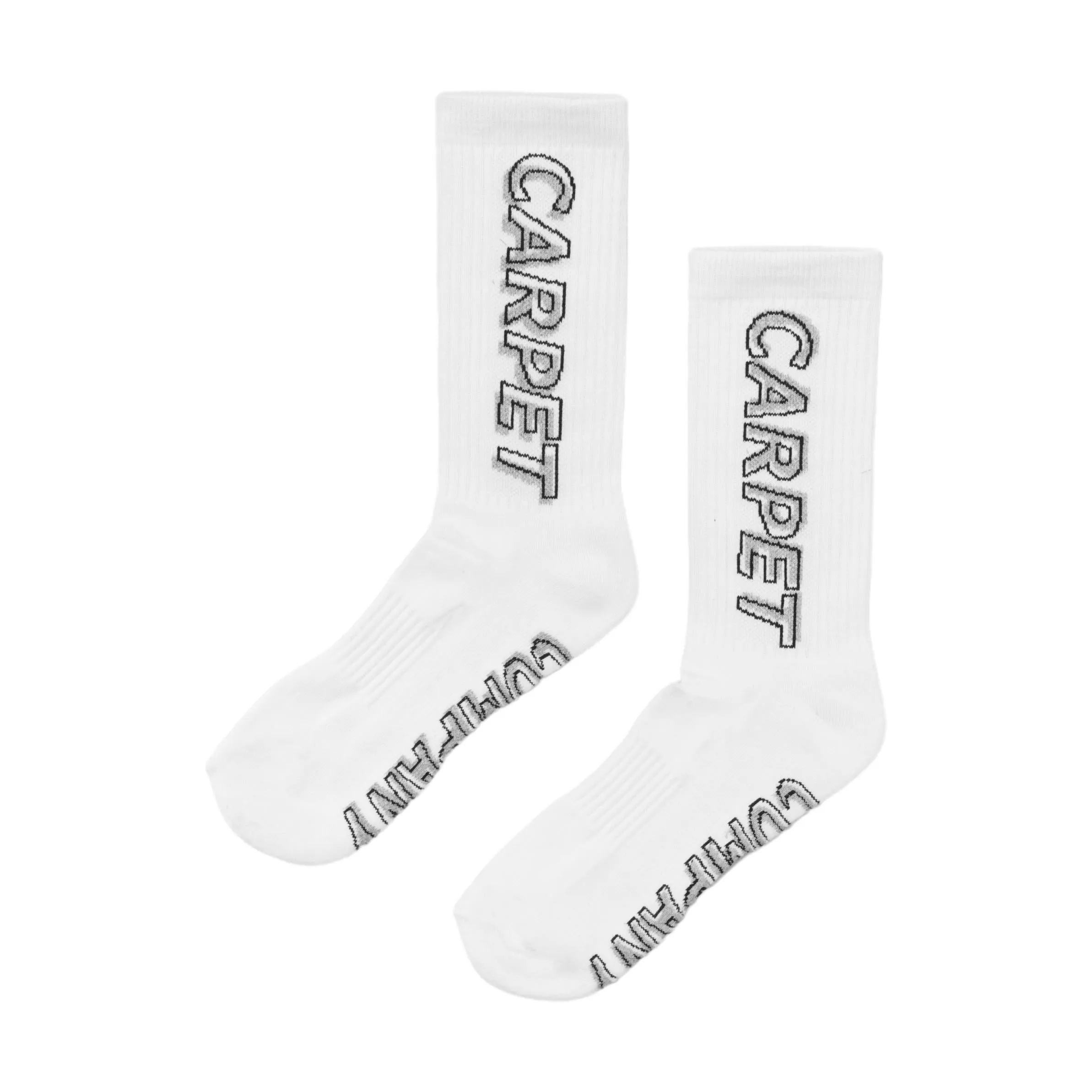 Carpet Company Misprint 3M Sock White