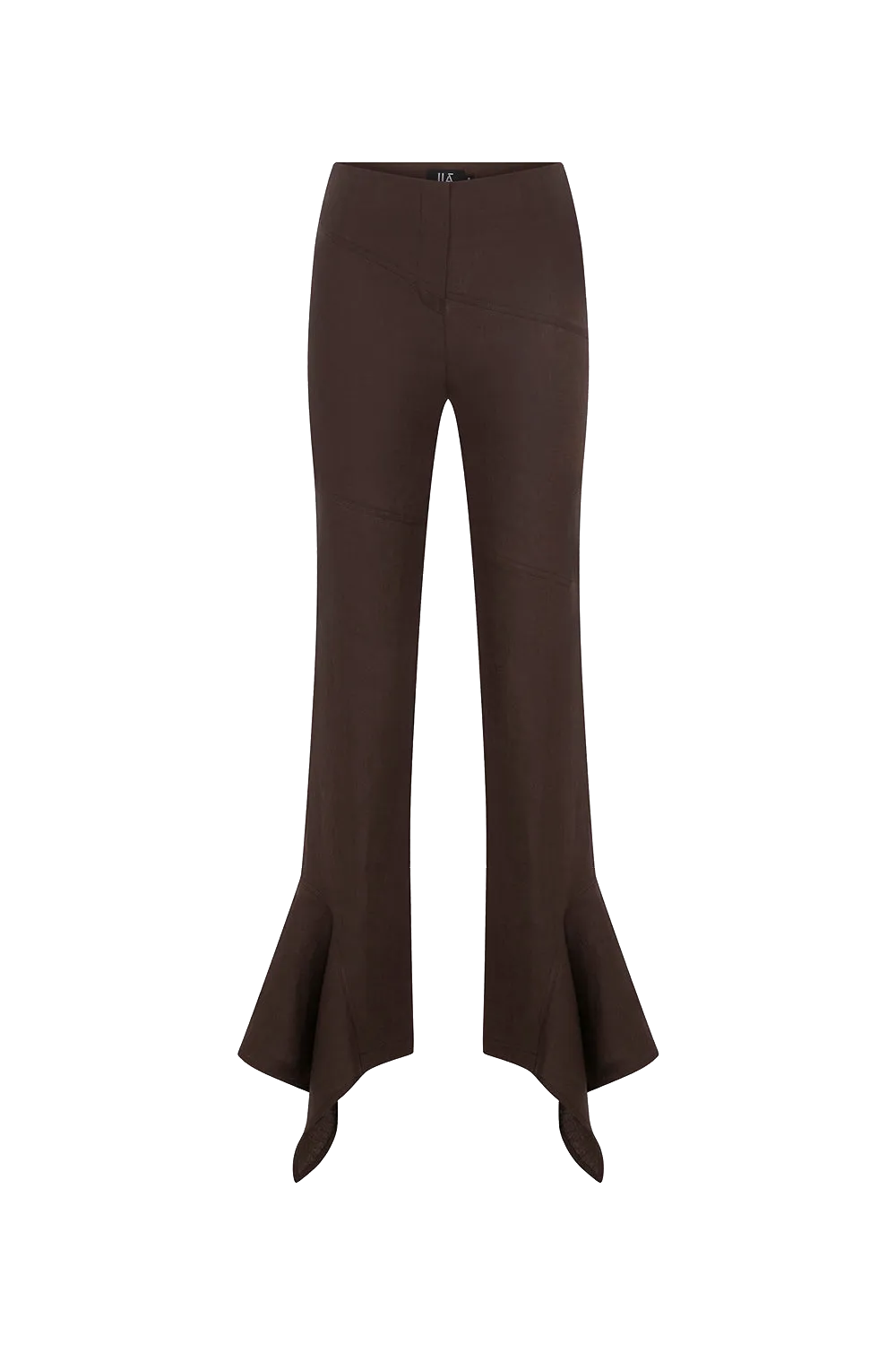 Charvi - Trousers With Stitching And Ruffles