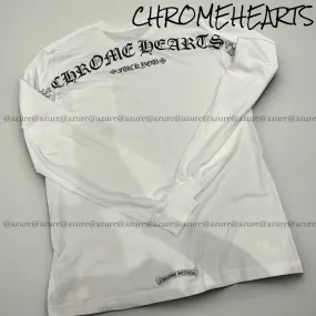 CHROME HEARTS  |Crew Neck Pullovers Unisex Street Style Long Sleeves Plain