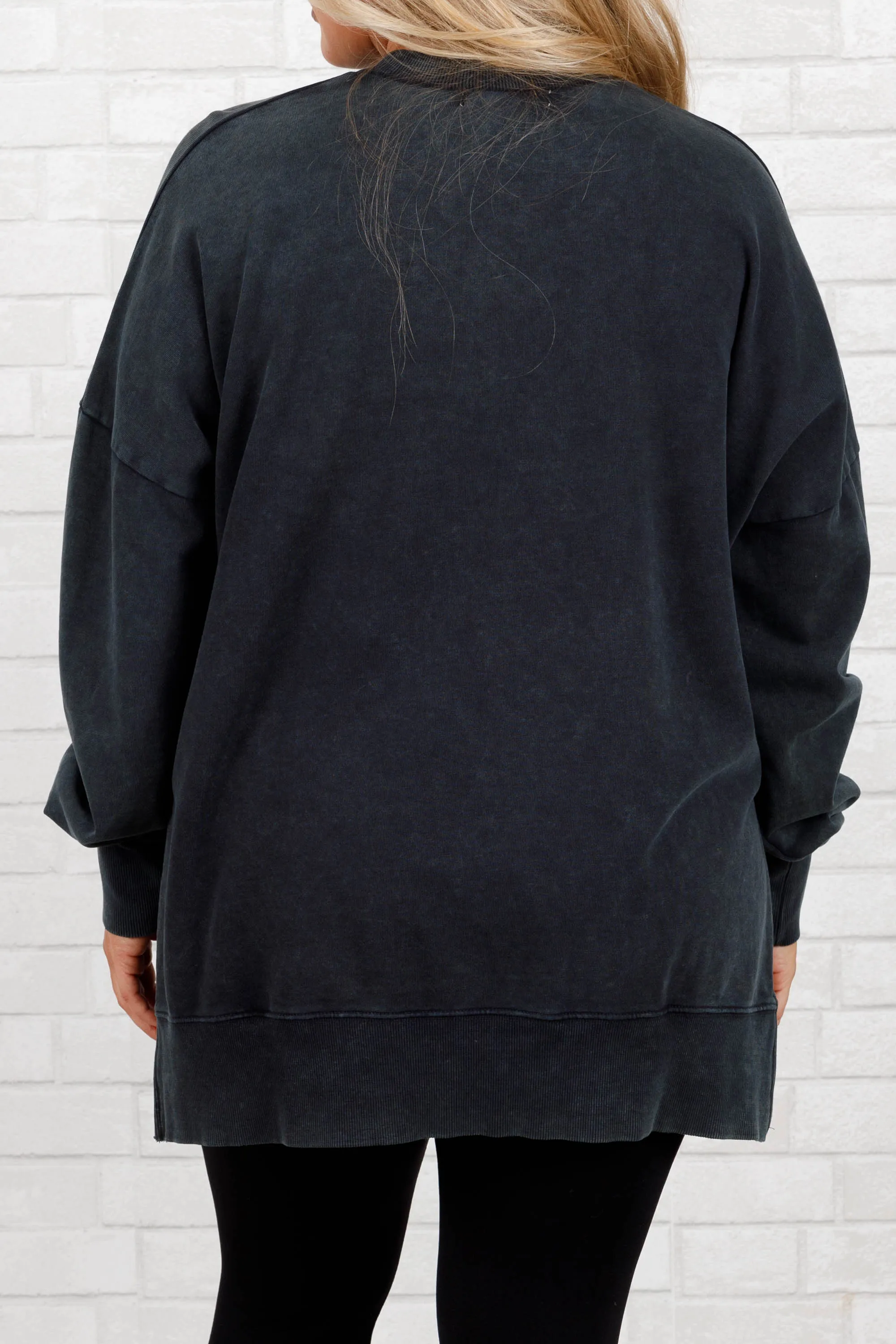 Cozy Pullover, Black