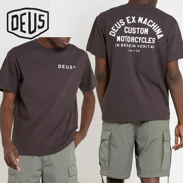 Deus Ex Machina  |Pullovers Unisex Street Style Plain Cotton Short Sleeves