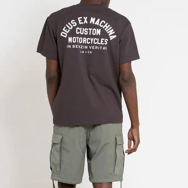 Deus Ex Machina  |Pullovers Unisex Street Style Plain Cotton Short Sleeves