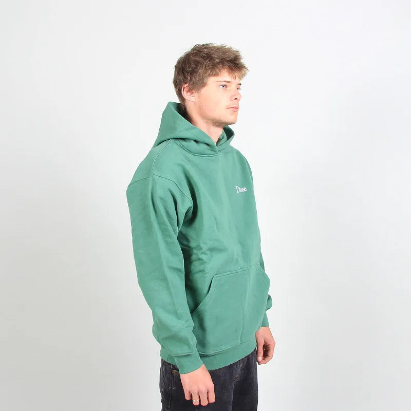 Dime Classic Small Logo Hoodie Green