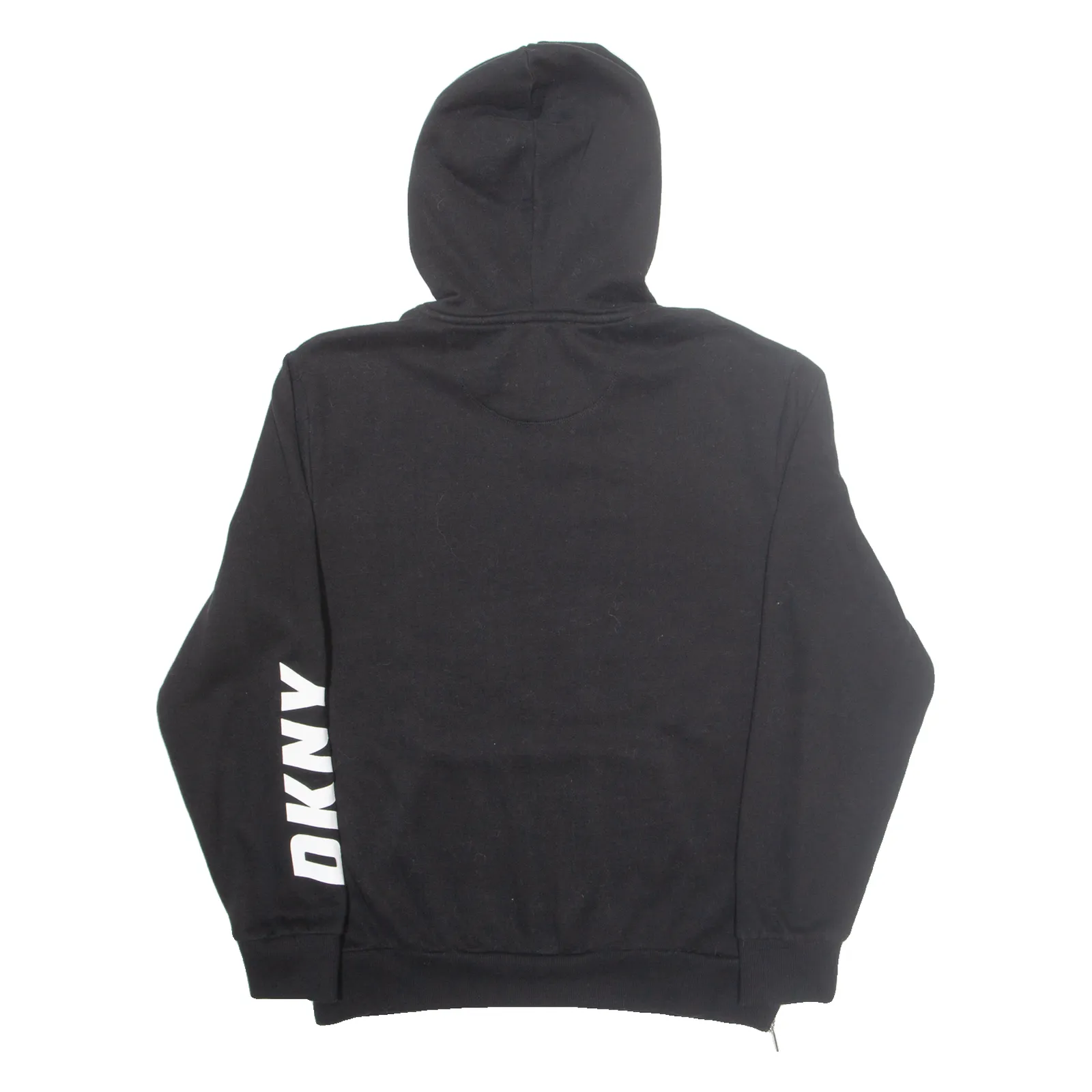 DKNY Mens Black Hoodie L