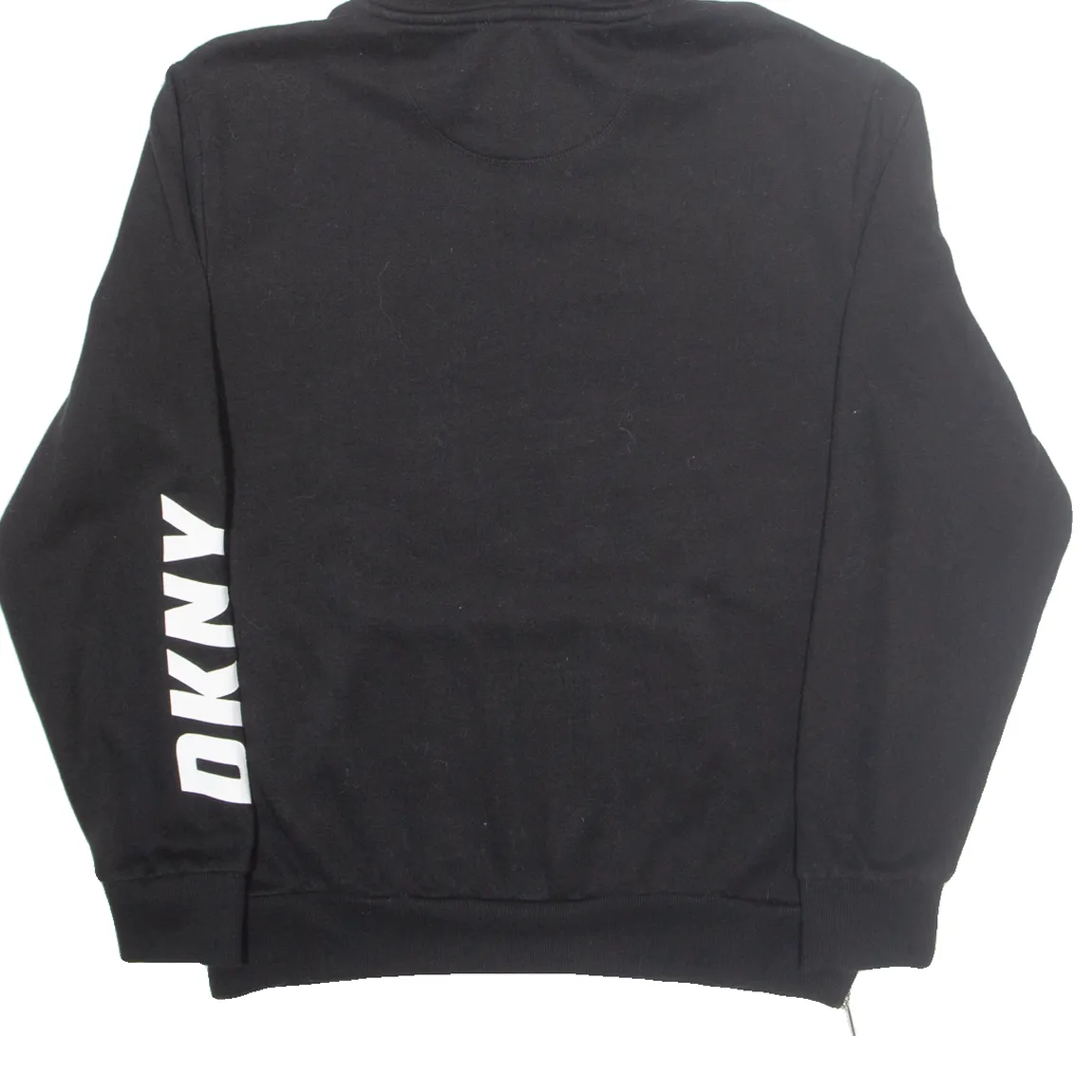 DKNY Mens Black Hoodie L