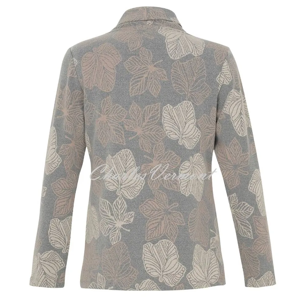 Dolcezza Leaf Print Cardigan - Style 73172