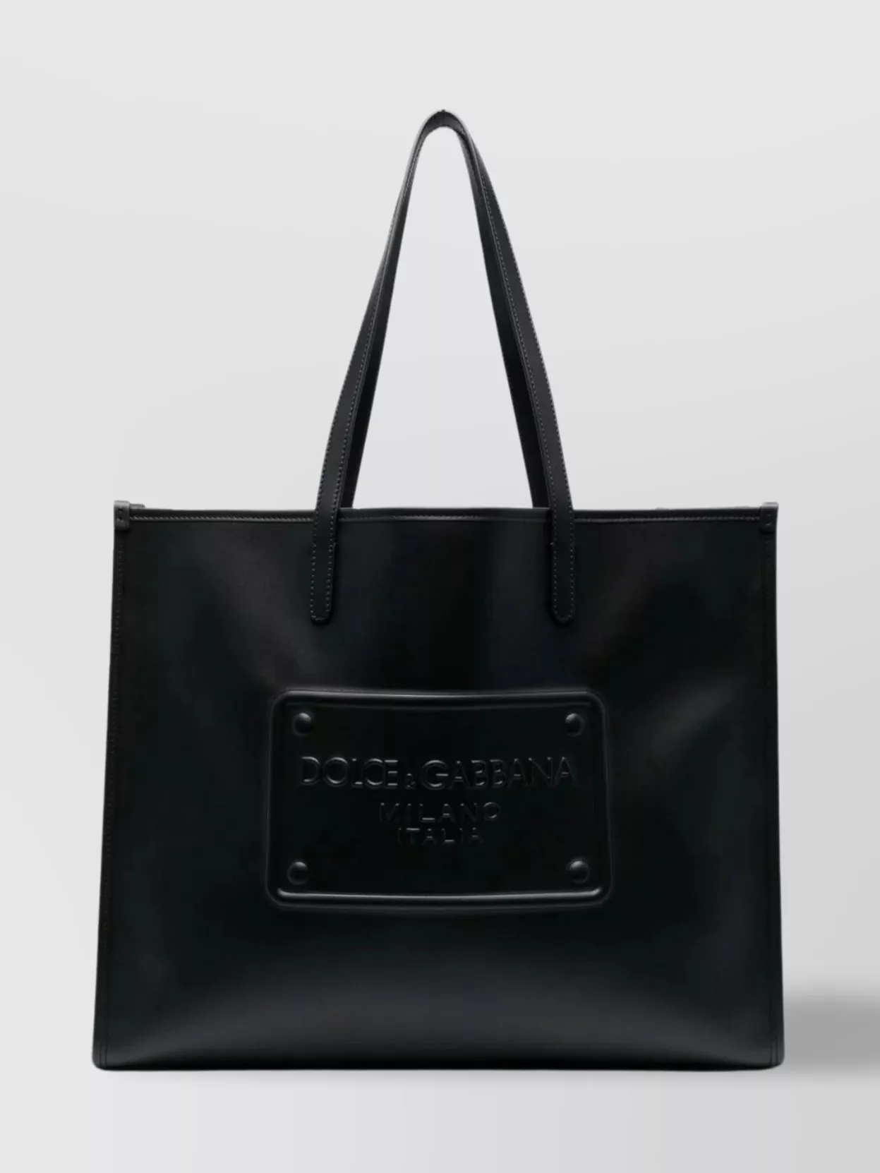 Dolce&​Gabbana   Logo embossed tote bag