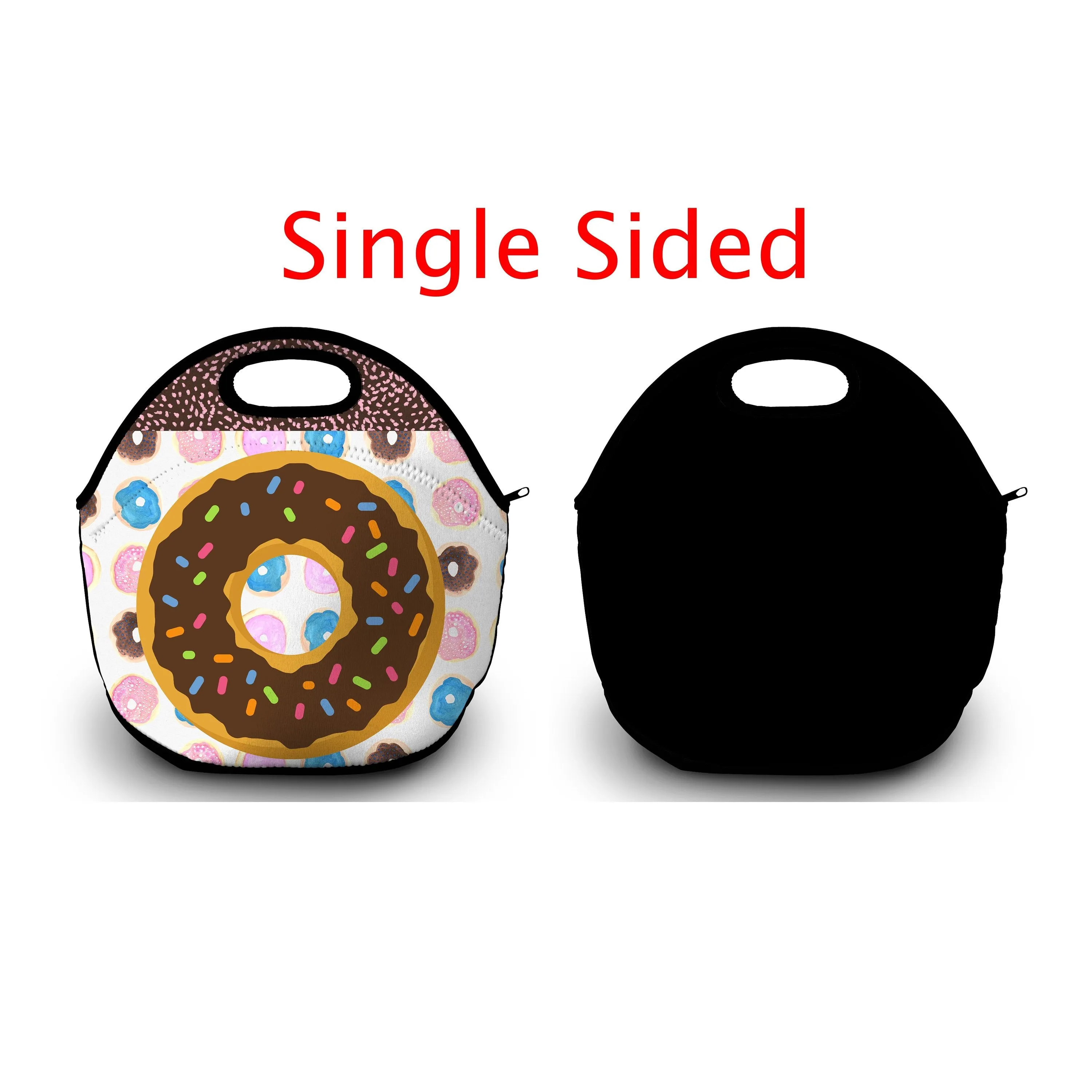 Donut Lunch Tote Bag With Free Can Wrap